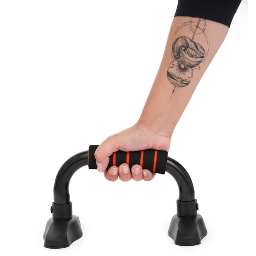 Упоры для отжиманий  Cornix Push-up XR-0168 Black/Orange - фото №4